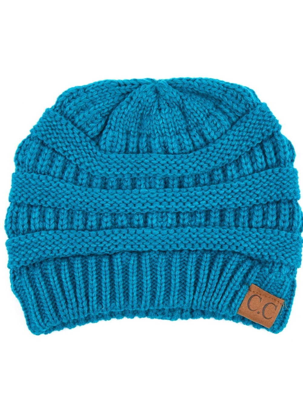 C.C Teal Popular Lined Beanie